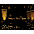 3D Lenticular 5"X7" New Years Card (Custom)